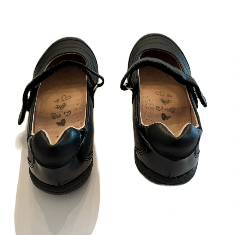 Olive & Edie Black Francis Mary Jane Flat Size Little Girl 1